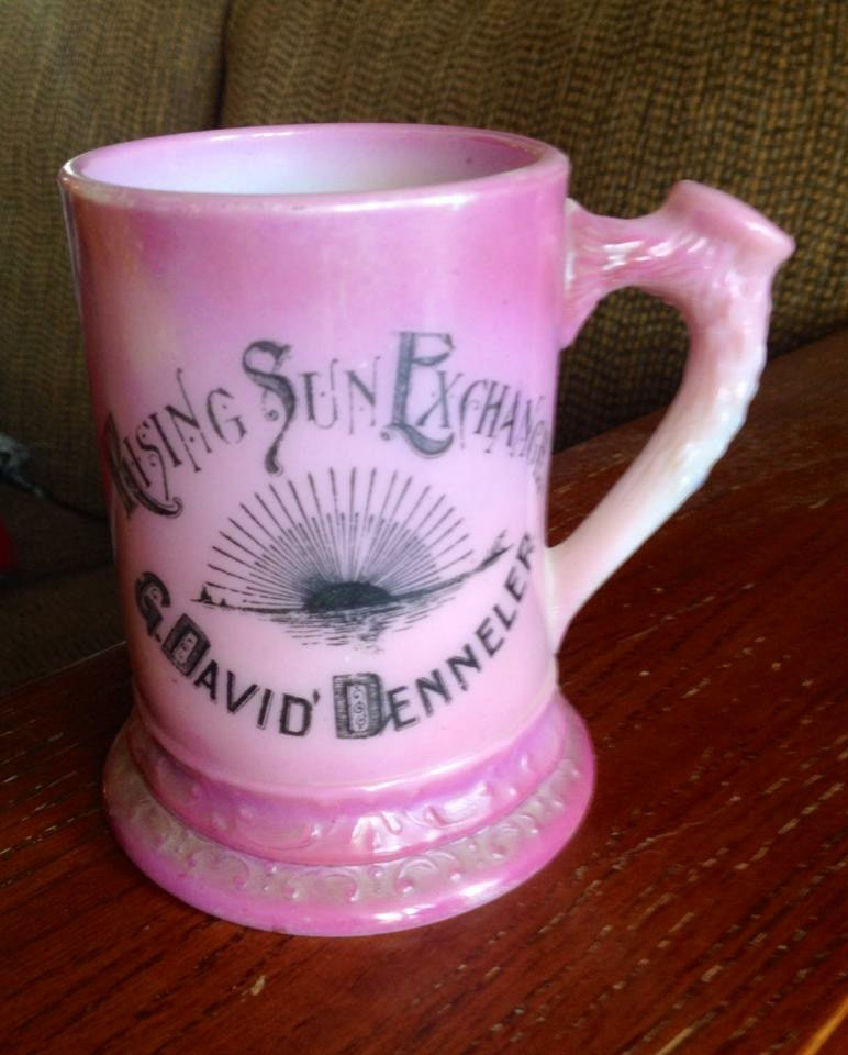 Elk Mug - Purple Glass